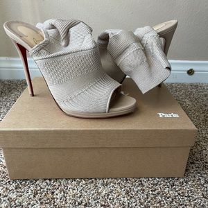 Ankle sock Christian Louboutin heels
